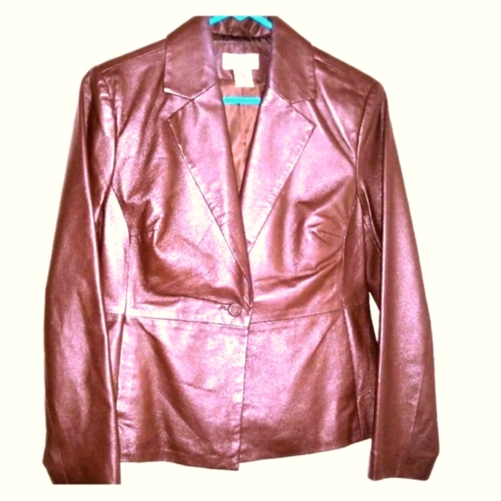 Leather jacket/blazer